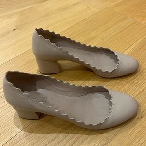 Chloe Lauren scalloped pumps 39.5
